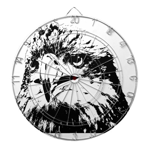 roofdier dartbord (Voorkant)