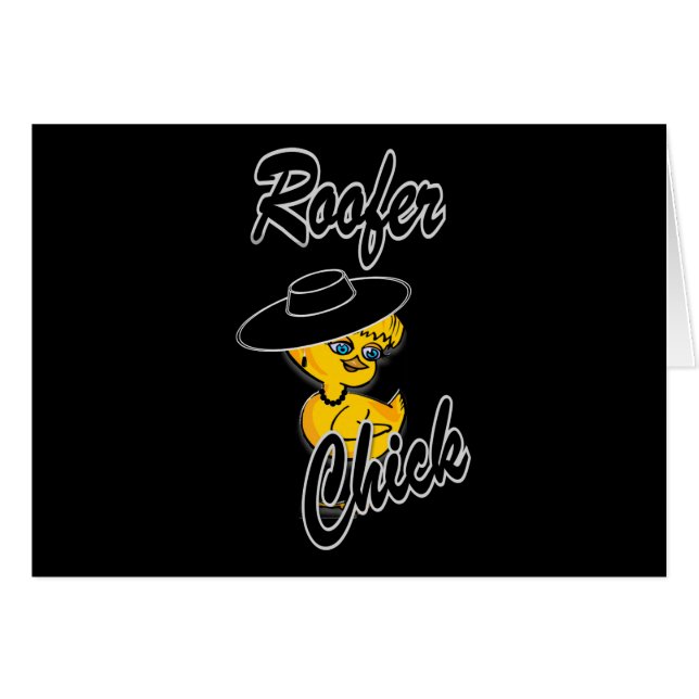 Roofer Chick #4 (Voorkant Horizontaal)