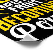 Roofer Funny Roofing Tee For Coworker Novelty  Poster (Hoek)