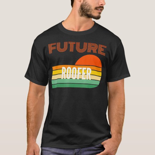 Roofer Gifts Future Roofer T-shirt (Voorkant)