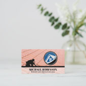 Roofer | House Shingles Visitekaartje (Staand voorkant)