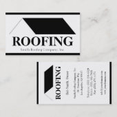 Roofer Roofing Contractor Company Visitekaartje (Voorkant / Achterkant)