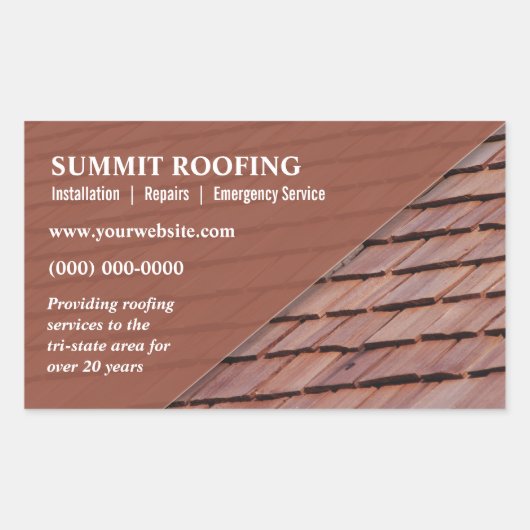Roofers Promotionele Sticker (Voorkant)