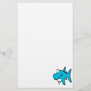roofhaai - cartoon briefpapier