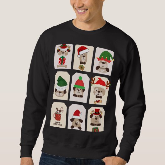 Roofmas mannen sweatshirt (Voorkant)