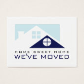 Rooftop bleu, Carte de changement d'adresse (Devant)