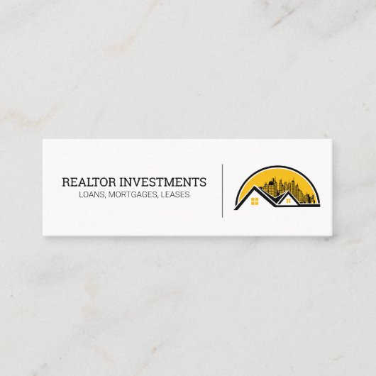 Rooftop en Cityscape Mini Visitekaartje (Voorkant)