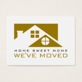 Rooftop Gold, Carte de changement d'adresse (Devant)