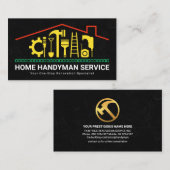 Rooftop met handymantools visitekaartje (Voorkant / Achterkant)