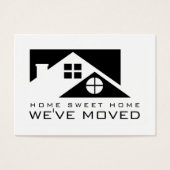 Rooftop noir, Carte de changement d'adresse (Devant)