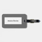 Rooftop Pigeon Custom Bagagelabel (Achterkant horizontaal)