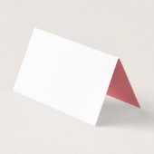 Rooftop rouge, Carte de changement d'adresse (Dos)