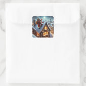 Rooftop Santa Stickers (Tas)