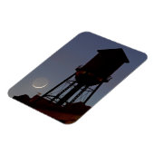Rooftop Water | Crescent Moon New Jersey Magneet (Linkerzijde)