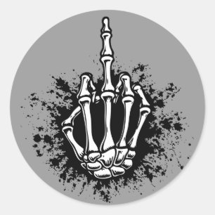 roofvogel ronde sticker