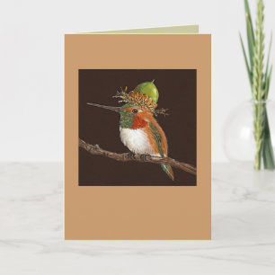 Roofvogelkaart (Rufous) Kaart