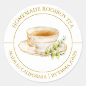 Rooibos Tea Modern label (Voorkant)