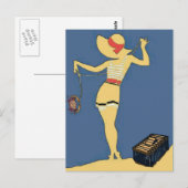 Rooien in de baai briefkaart (Voorkant / Achterkant)