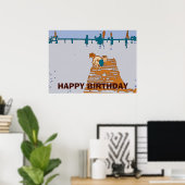 Rooien in Herman's winkel met Nancy Poster (Thuiskantoor)