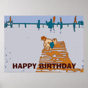 Rooien in Herman's winkel met Nancy Poster