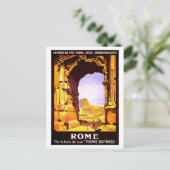  Rooien van Rome Italië Reisposter Briefkaart (Staand voorkant)