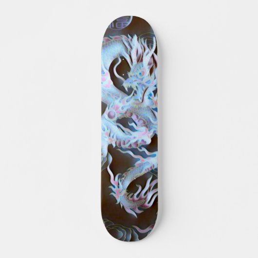 Rook Dragon Element Custom Pro Park Board Skateboard (Voorkant)