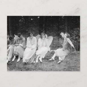 Rook 'Em als je Em hebt. 1922 Briefkaart