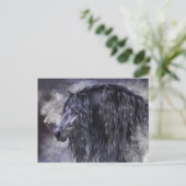 Rook- en ebbenachtig Briefkaart (Staand voorkant)