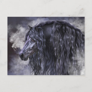 Rook- en ebbenachtig Briefkaart