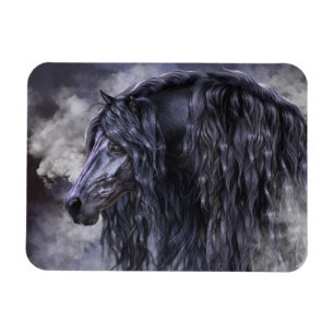 Rook en Ebony Flexi Magnet Magneet