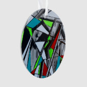 Rook en spiegels Acryl Ornament (voorkant)