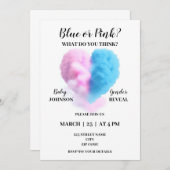 Rook geslacht onthullen uitnodiging (Voorkant / Achterkant)