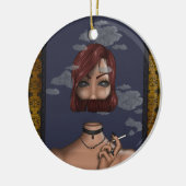 Rook Keramisch Ornament (Links)