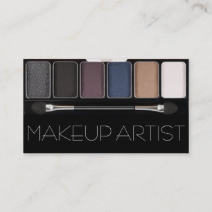 Rook Oogschaduw Palet Make-up Artiest Cosmetica Visitekaartje