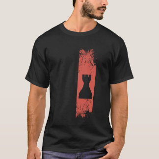Rook Schaakstuk Schaakliefhebber T-shirt