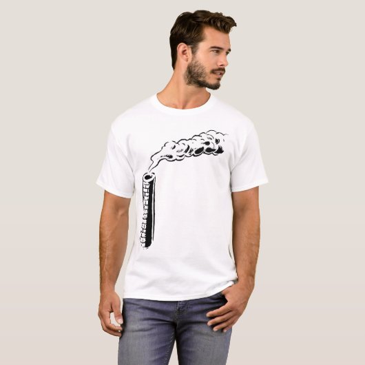 Rook Stack Mannen T-Shirt (Voorkant volledig)