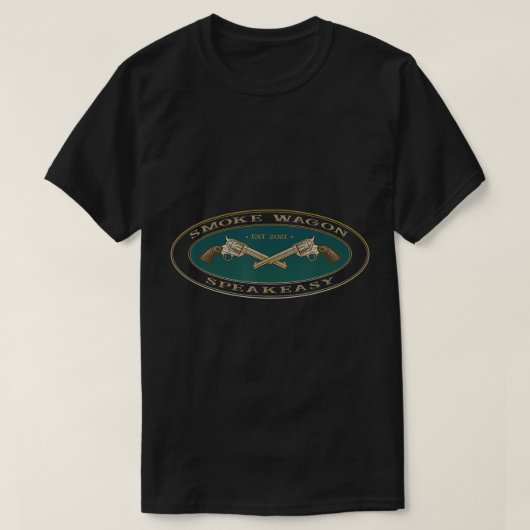 Rook Wagon Speakeasy T-Shirt (Design voorkant)