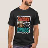 Rookbanden, geen drugs - omarm de sensatie, live t-shirt (Voorkant)