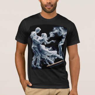 Rookdansen Silhouet Koppel T-Shirt