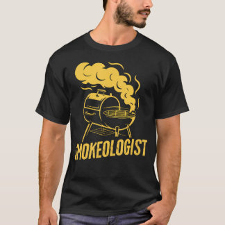 Rookexpert Vleesroker BBQ Pit Grill Vader T-shirt