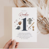 Rookie 1er anniversaire - 1 invitation