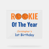 Rookie Basketball 1er anniversaire (Recto)