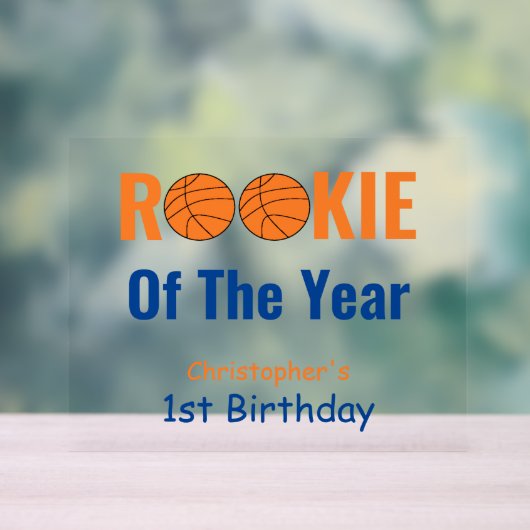 Rookie Basketball 1er anniversaire (Neutre)