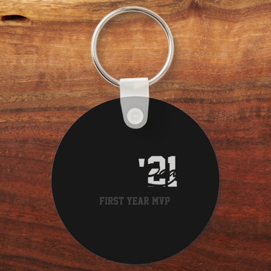 Rookie Dad First Year Mvp Srty T Shirt Sleutelhanger (Voorkant)