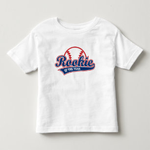 Rookie of the Year 1e verjaardag honkbal Kinder Shirts