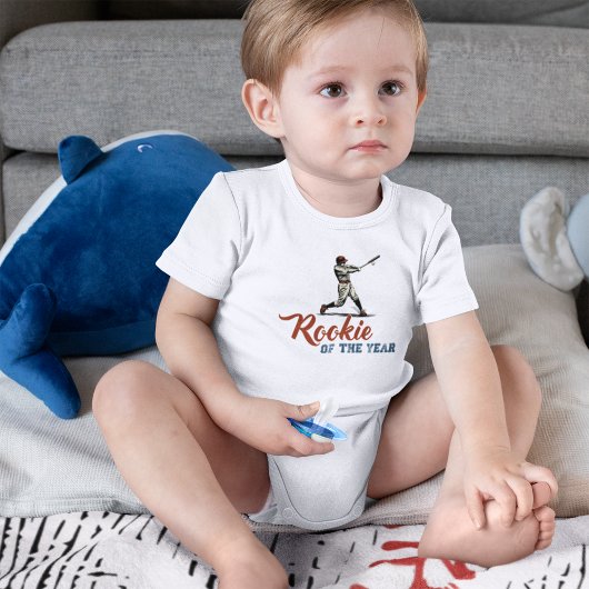 Rookie of the Year Baseball  Romper