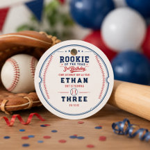 Rookie of the Year-honkbal 3e verjaardagsfeestje