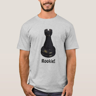 ROOKIE! Toren Schaakstuk T-shirt