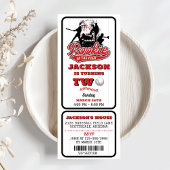 Rookie van het Jaar Baseball Ticket 2e verjaardag Kaart