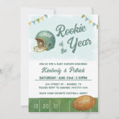 Rookie van het Jaar Football Kaart (Voorkant)